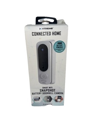 Xtreme Connected Home Smart WIFI Snapshot Doorbell Camera  Android 7.0+ /iOS 11+
