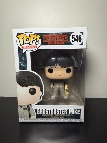 Funko Pop! Vinyl Stranger Things Ghostbuster Mike #546 Vinyl Figure