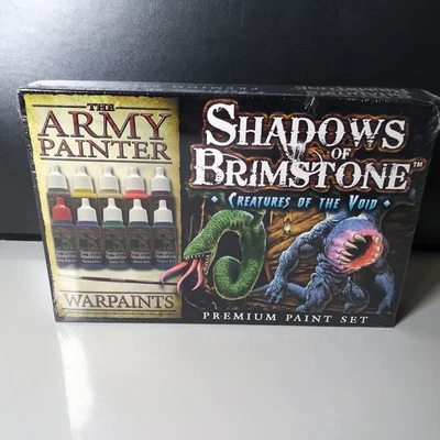 The Army Painter Shadows of Brimstone Creaturs of the Void Warpaints Premium Set