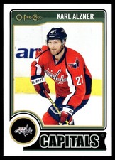 2014-15 O-Pee-Chee #355 Karl Alzner Washington Capitals Hockey Card