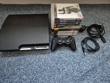 Sony PlayStation 3 Slim Console 320GB Bundle Tested Working
