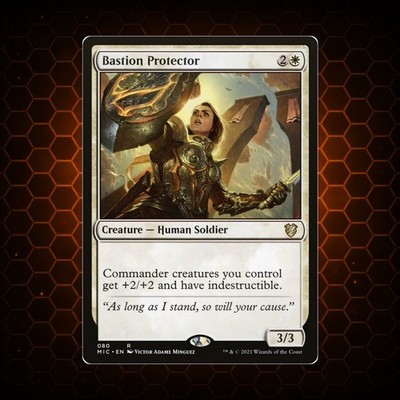 MTG - Bastion Protector/Beschützerin der Bastion - MIC - Deutsch - NM