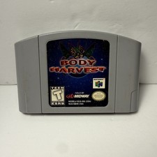 Body Harvest (Nintendo 64, 1998) N64 AUTHENTIC Game Cartridge Only Tested