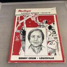 1986 MacGregor Flashback Notebook Volume XII Basketball Denny Crum Louisville