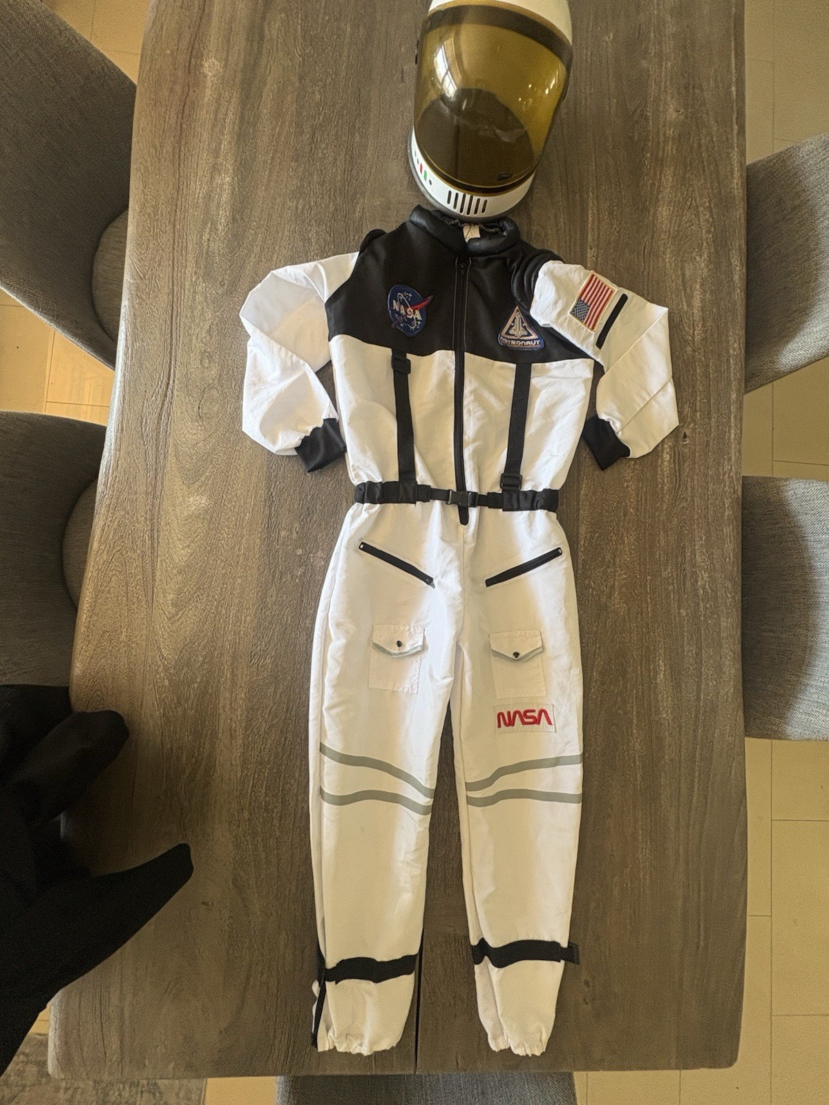 Disfraz de astronauta NASA niños Disney 8-10 traje espacial con casco