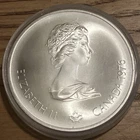 1976 Canadian $10 Dollars Olympic Sterling  Silver .925 Coin!! Beautiful Toning