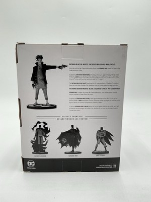 DC COLLECTIBLES - BATMAN BLACK AND WHITE - 'THE JOKER' GERARD WAY
