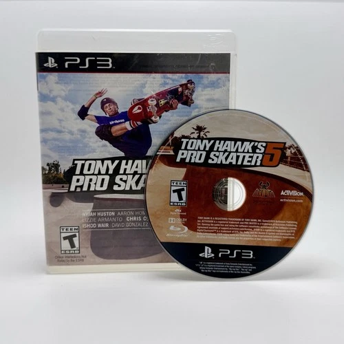 Tony Hawk's Pro Skater 5 (Sony PlayStation 3, 2015) PS3 Tested Working