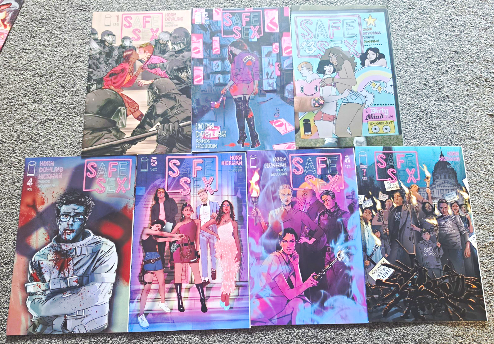 SAFE SEX VOLUME 1 COMPLETE RUN