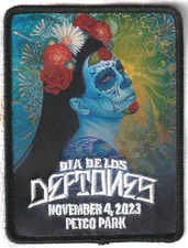 2023 Dia De Los Deftones San Diego Petco Park Nov 4th Cloth Patch Unused New