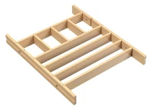 Rev-A-Shelf 4WDIV-30SH-1 Wood Classics 25-1/4"W Drop In Shallow - Maple