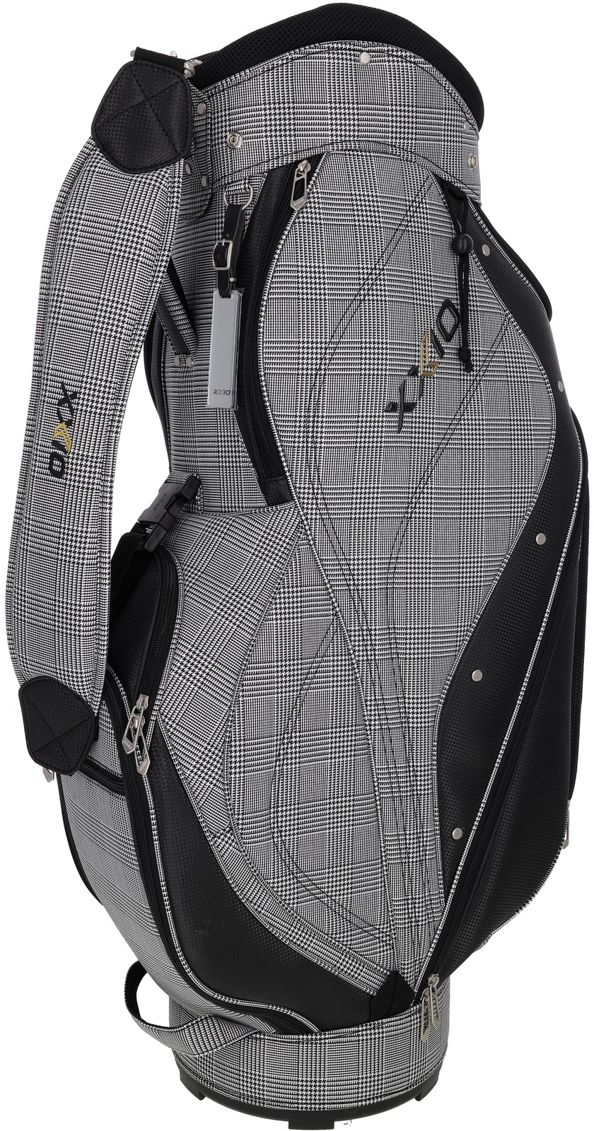 XXIO Lightweight Caddy Glen Check Cart Golf Bag