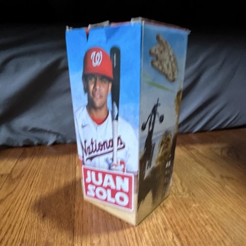 Juan Solo Star Wars Washington Nationals Bobblehead Collectible Figure