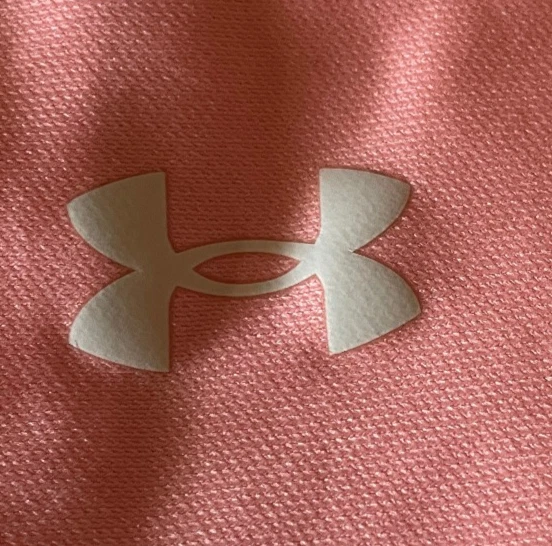 Under Armour Play up Sports Shorts Girls Youth Sz 5 Peachy Pink - Image 4 of 4