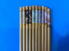 Japanese Beautiful Marble Print Chopsticks 5 Variations or Hairsticks with Free
