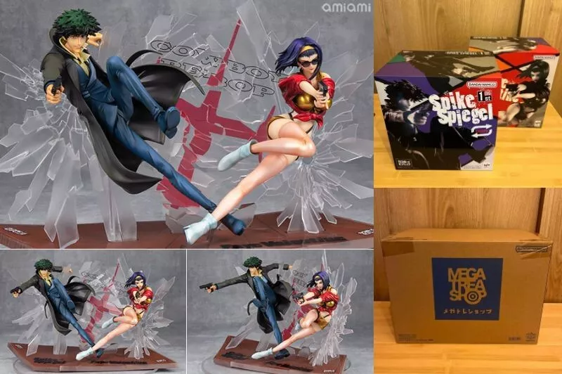 MegaHouse Cowboy Bebop Spike Spiegel Faye Valentine 1st GIG 1 8