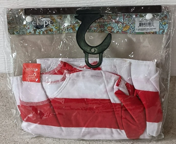 Where's Waldo Camisa Sombrero Gafas Disfraz Wenda NUEVO Para Mujer Grande XL Elope Foto 2 de 2