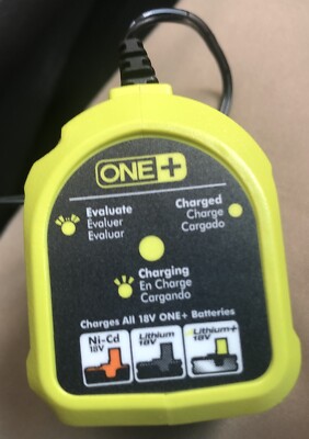 Ryobi One Plus NiCad Lithium Ion Battery Charger P119
