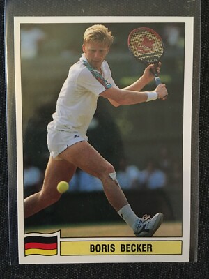 PANINI  TENNIS ATP TOUR 1992 STAR PLAYER BORIS BECKER # 46 MINT PSA  NEW