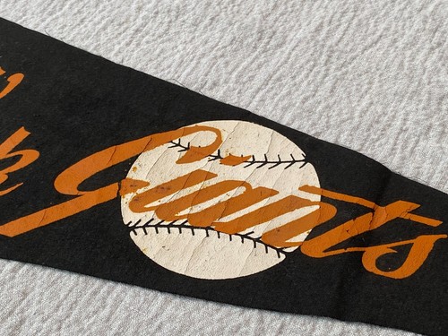 Vintage 1950s New York Giants Baseball Pennant 26" - Picture 4 of 7