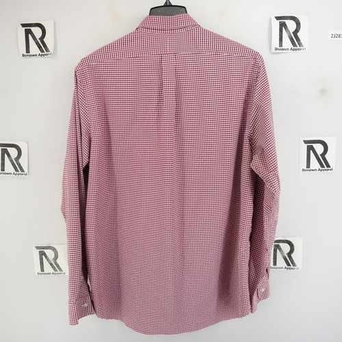 Men Polo Ralph Lauren Classic Fit Performance Dress Shirt Size 2XL XXL Red Check - Picture 5 of 8