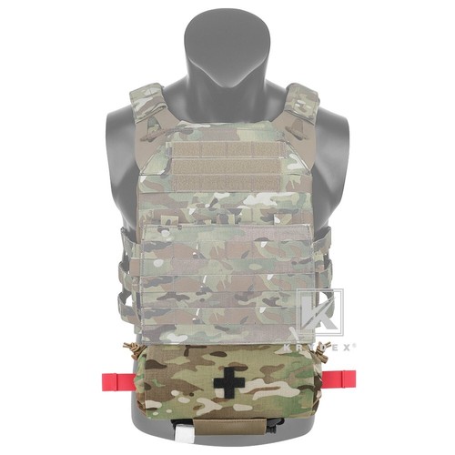 KRYDEX Roll Up IFAK Drop Pouch Med EMT Trauma Pack für Weste Chest Rig MC Camo - Bild 8 von 14