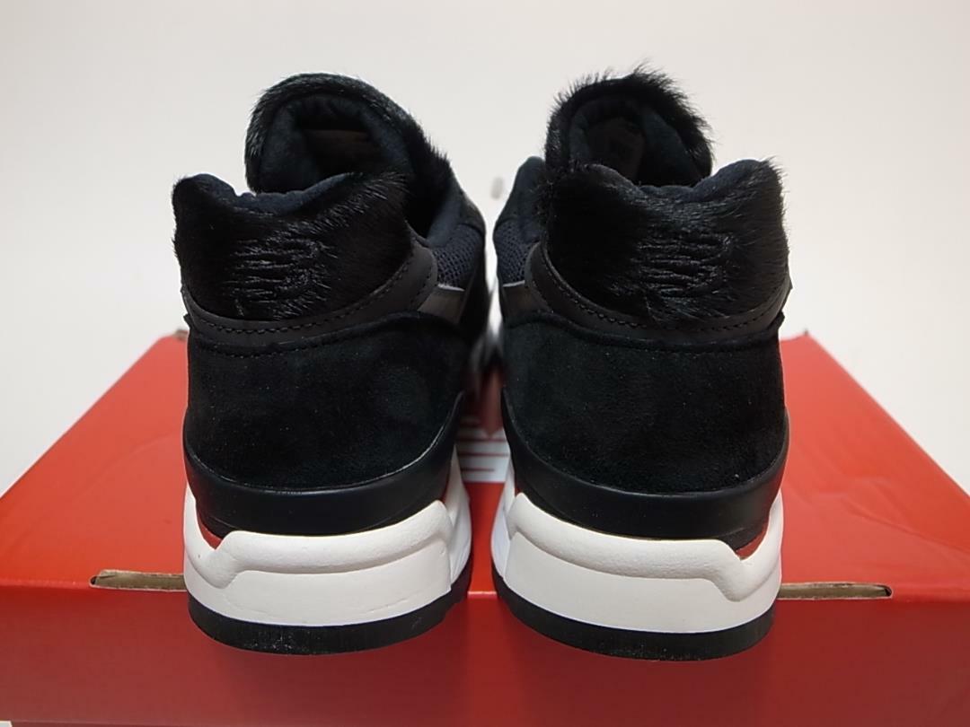 NEW BALANCE M998TCB BLACK PONY HAIR MADE IN USA US7.5 | eBay