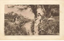NUDE NUDE #MK41386 MERMAIDS THREE TOPLESS WOMEN