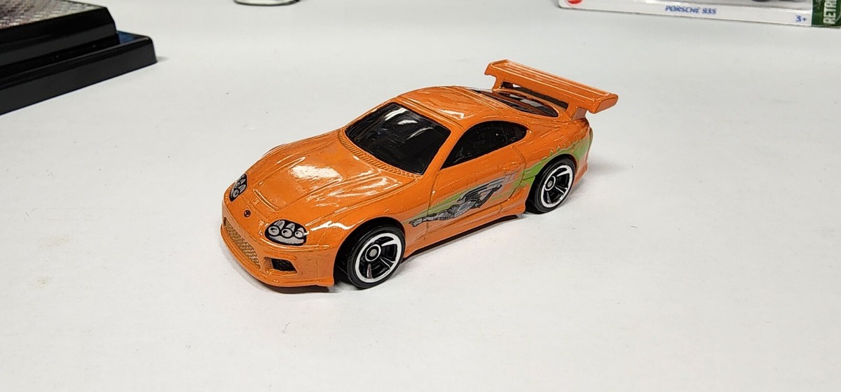 ミニカー Hotwheels FAST& FURIOUS SUPRA 2023 Hot Wheels Tooned Series '94 Toyota Supra Fast