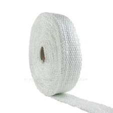 High Heat Fiberglass Exhaust Pipe Header Thermo Wrap Tape Turbo 1"X'25' 25 feet