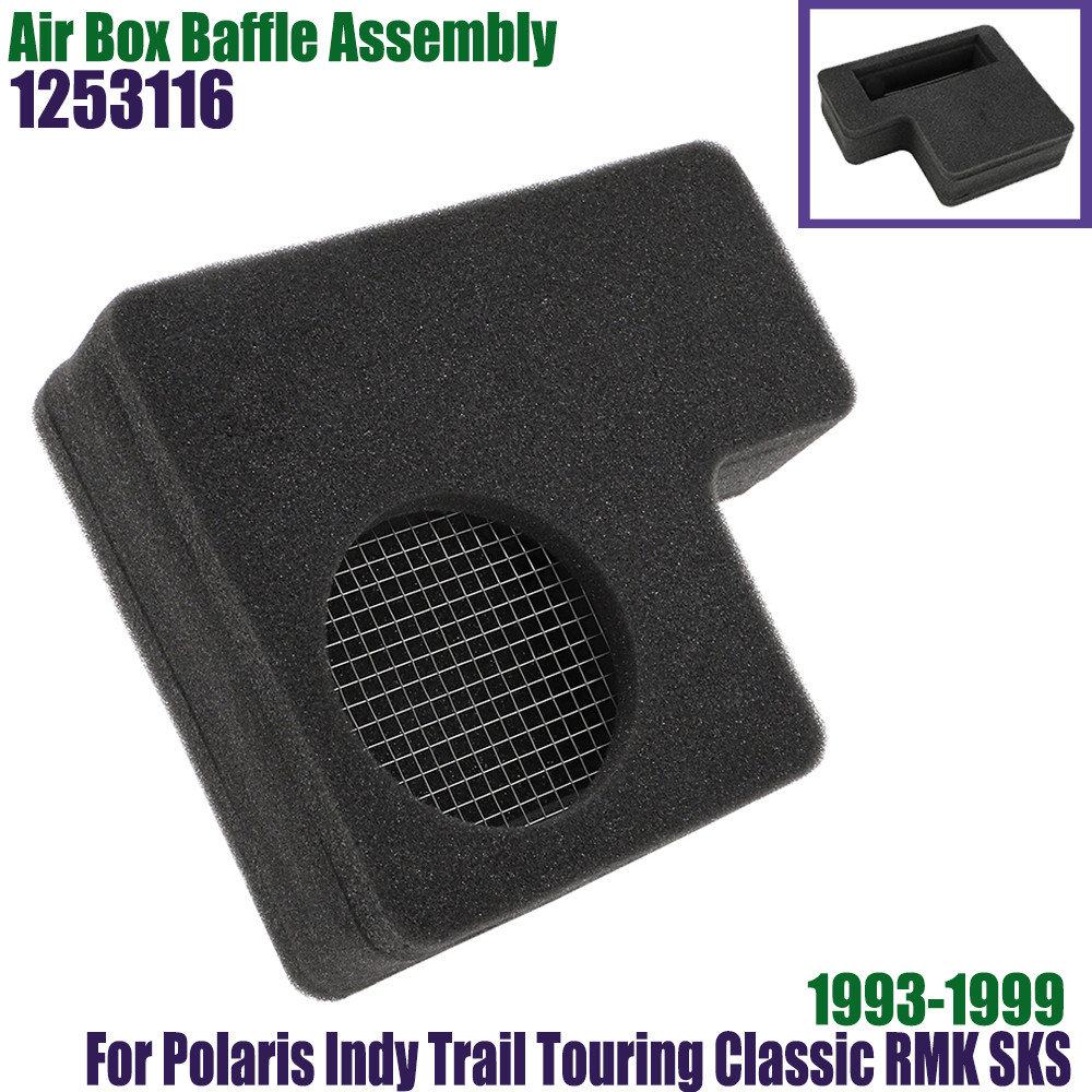 Air Box Baffle Assembly 1253116 For Polaris 93-99 Indy Trail
