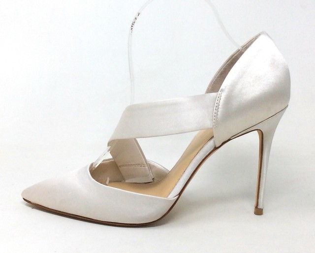 vince camuto white pumps