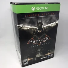 Batman Arkham Knight Limited Edition Microsoft Xbox One Empty Box Only Styrofoam