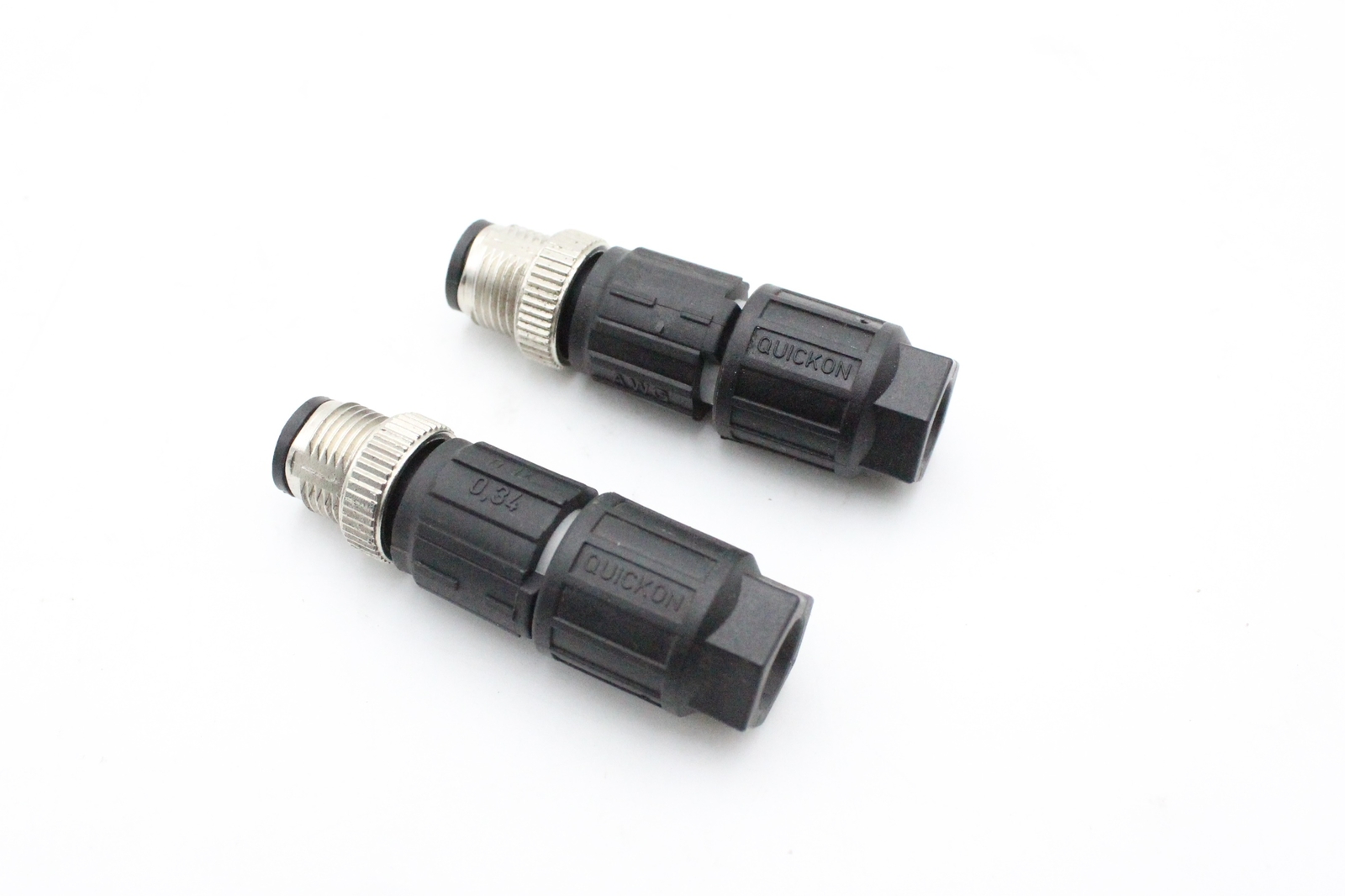 PHOENIX CONTACT QUICKON AWG26-22 Line Connector x2
