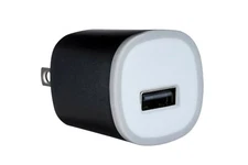 Akiko Electronics Universal USB Port [Matte Black] Rapid AC/DC Power Adapter