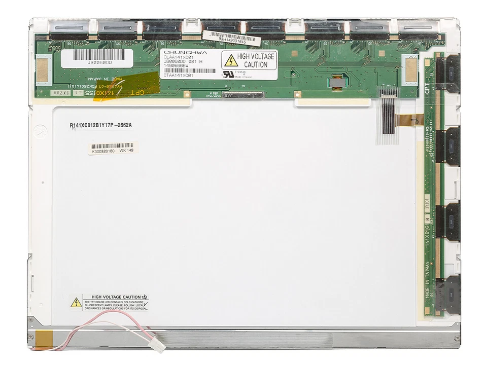 Genuine Chunghwa 14.1" XGA Matt CCFL LCD Screen 1024 x 768 CLAA141XC01 (A) - Image 2 of 3