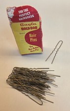 Vintage 1950s Gayla Hold Bob Hair Pins "Hold hair pins "Bobby Pins"