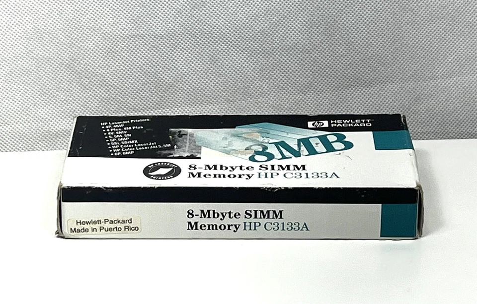 HP C3133A 8 Mbyte SIMM Memory for HP LaserJet Printers Genuine New - Image 4 of 4