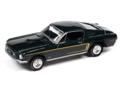 FORD Mustang GT - 1968 - highland green poly - Johnny Lightning 1:64