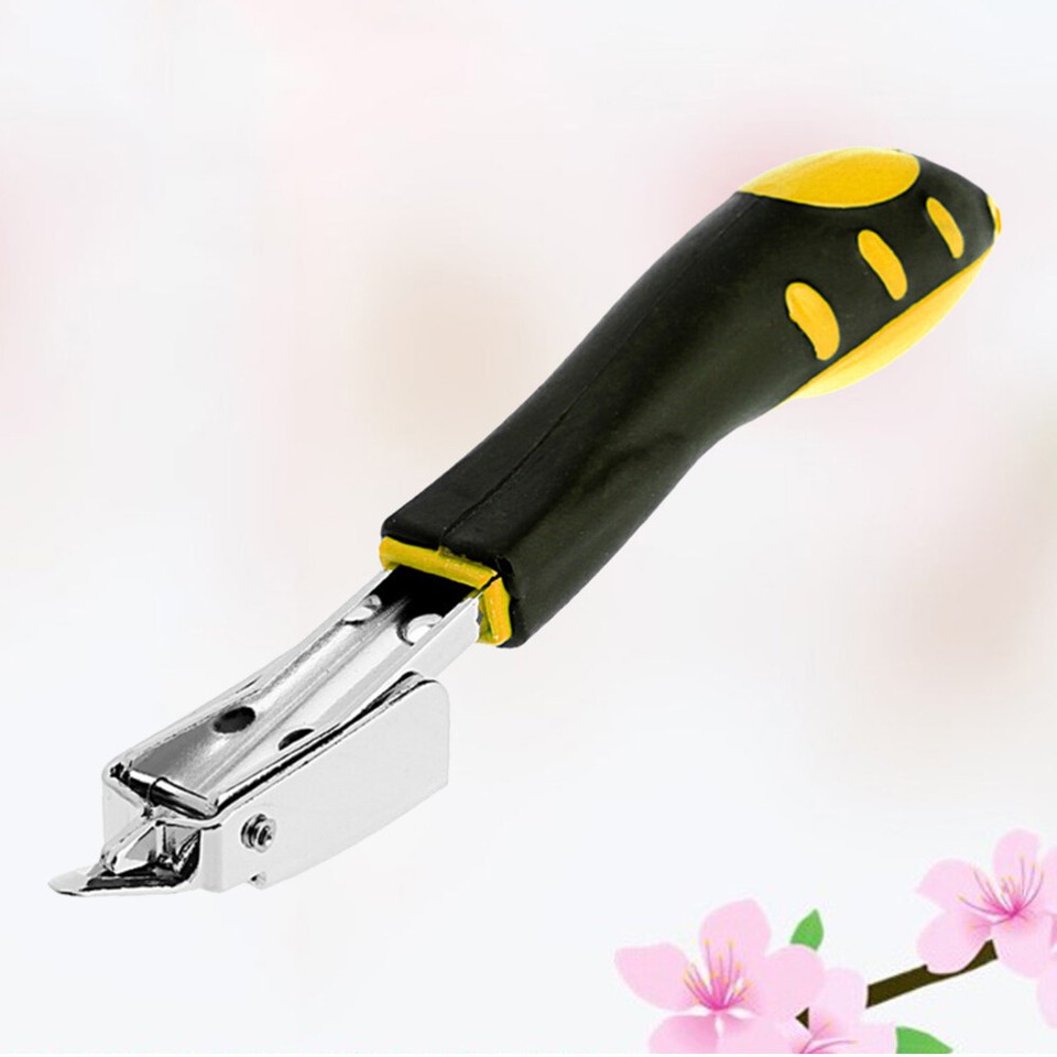 Plastic Handle Hand-held Stapler Repair Woodworking Multi-function Nail ...