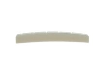 42mm Pure Bone Nut Curved Bottom Slotted Guitar Nut for Strat Tele 42x3.2mm