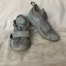 2018 Paul George Nike PlayStation Size 6Y Size Y6 Grey BQ9677-001 Low Top