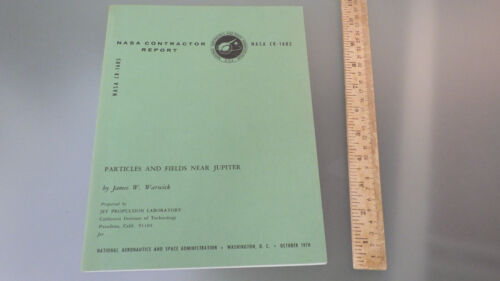 Vtg NASA Issued 1970 JPL CONTRACTOR REPORT Technical Book *Jupiter Particle Flds - Picture 1 of 6