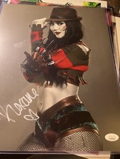 Roxanne Perez Signed 11x17 Jsa Cert Nxt Wwe 