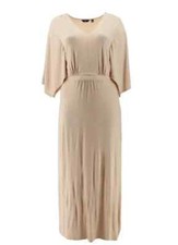 G by Giuliana Ecoluxe Knit Maxi Dress Black Sz SP