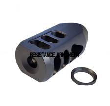 .223 5.56 1/2-28 Muzzle Brake Compensator Competition Tanker Muzzle Brake MERICA