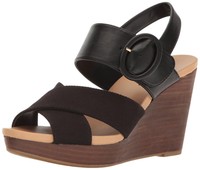 Dr. Scholl S Women Modest Wedge Sandal, Black, 11 M Us Dr. Scholl S Women Modest Wedge Sandal, Black, 11 M Us