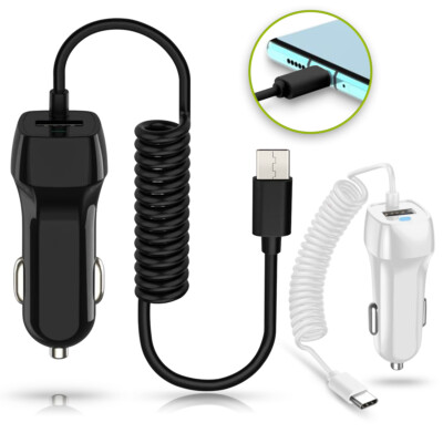 Auto Ladekabel für Huawei P50 P30 P40 Lite Pro Ladegerät USB TypC Kfz Lade Kabel