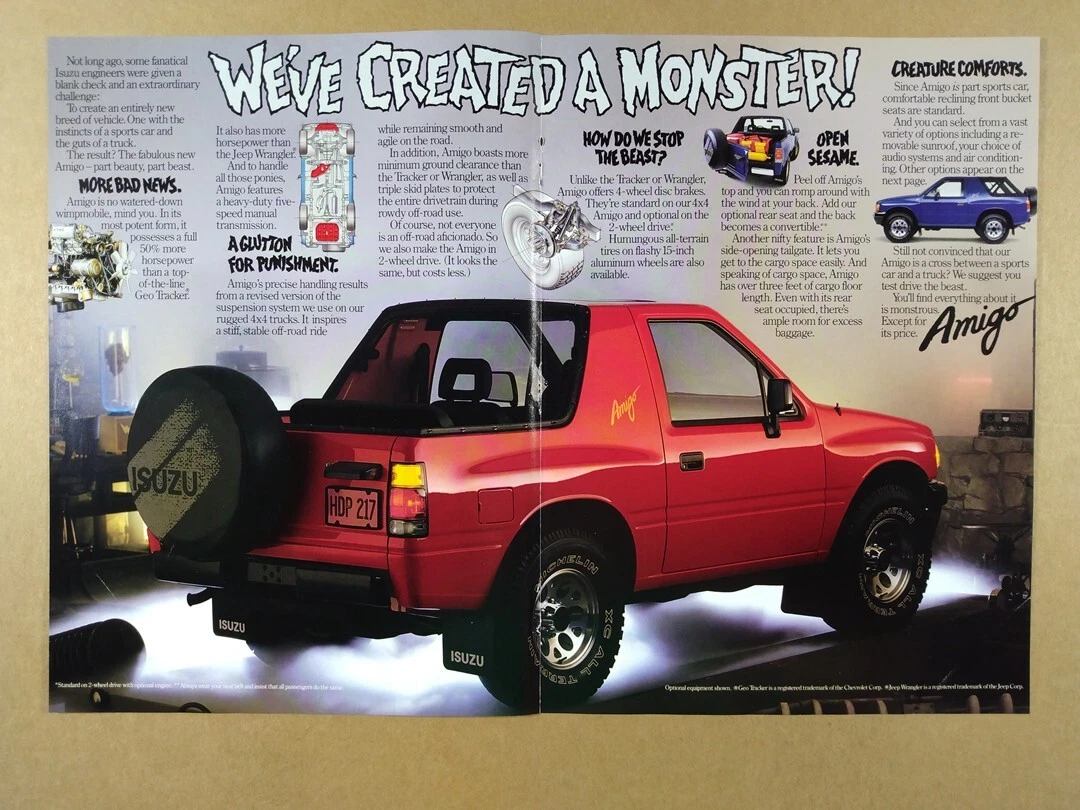 CC Capsule: 1989 Isuzu Amigo - Hey Hombre, We've Created A