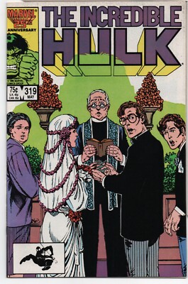 INCREDIBLE HULK, THE #319   DIRECT EDITION   JOHN BYRNE   THUNDERBOLT ROSS APP